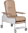 Reclining Treatment Chair with Flip Arms